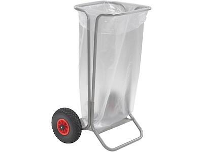Affaldsvogn u/låg t/standard plastsække Ravendo