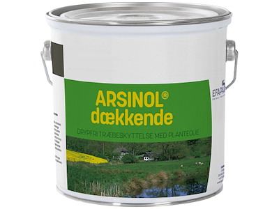 Arsinol dækkende Sort 2,5 ltr.