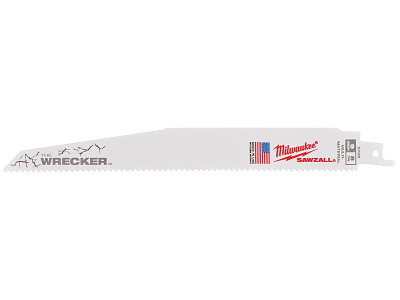 Bajonetsavblad Wrecker 230×7/11tpi, 5stk Milwaukee