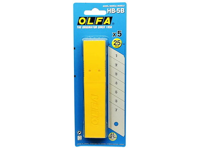 Knivblade bræk-af 25 mm HB-5B pk/6
Bato