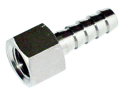 Slangestuds 6 mm×3/8" indv. gevind Flowconcept