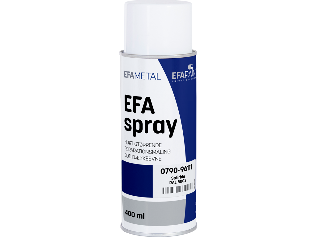 Efaspray RAL5003 Safirblå 400 ml
