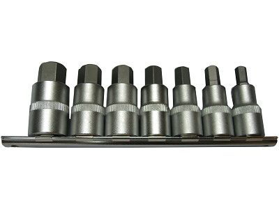 Stifttopsæt 1/2" m/Hex tommer Bato