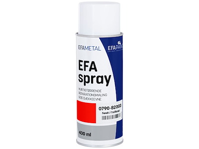 Efaspray RAL3020 Fendt Rød 400 ml