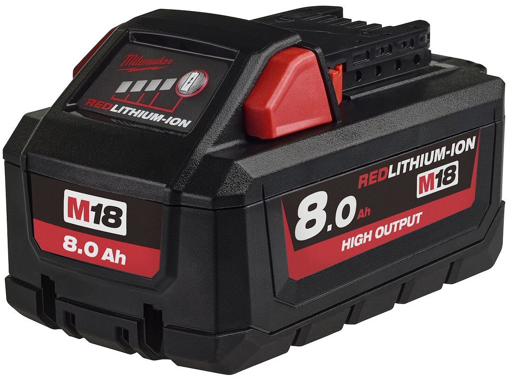 Batteri 18V/8,0Ah High Output Li-ion M18 HB8 Milwaukee