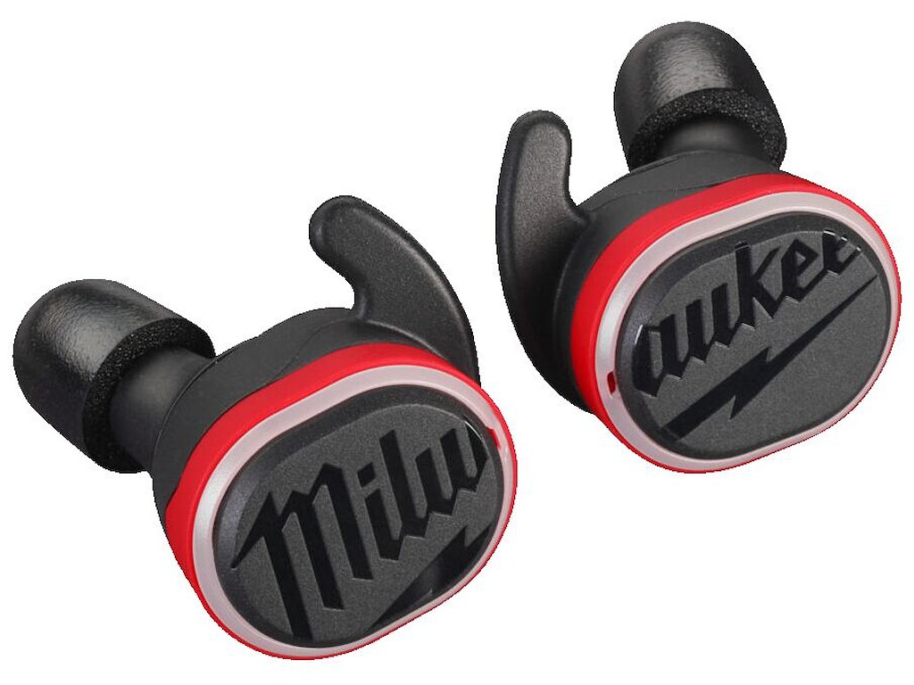 In-ear høreværn m/Bluetooth, USB-genopladelige Milwaukee