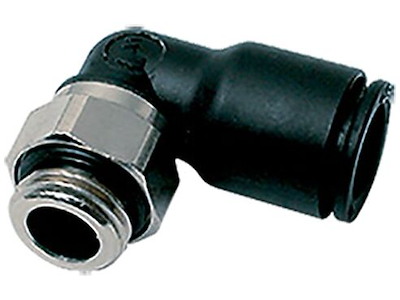 Legris push-in vinkel 10mm×1/4" gev.nippel
