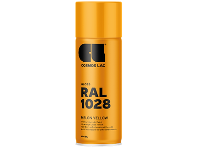 Cosmos spraymaling RAL1028 Melon Yellow 400ml