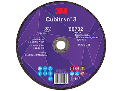 3M Cubitron 3 skæreskive T41 230×2,0mm 3M