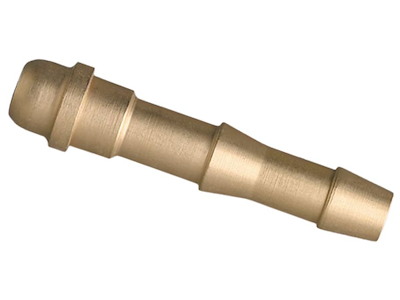 Slangestuds 4mm lang model t/3/8" omløber Flowconcept