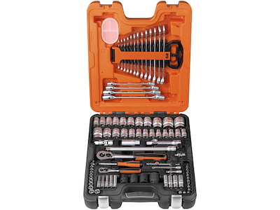 Topnøglesæt mm 1/4"+1/2"firk. S87+7 Bahco