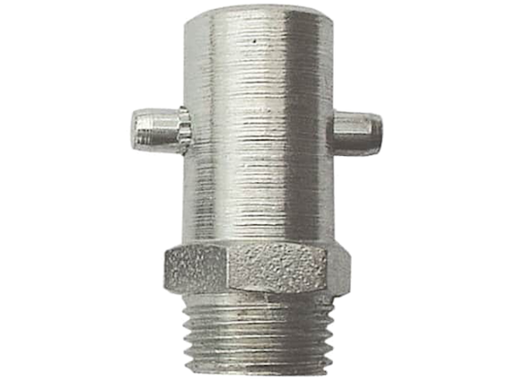 Smørenippel B1 bajonet, elforz., 1/8" R Kabi