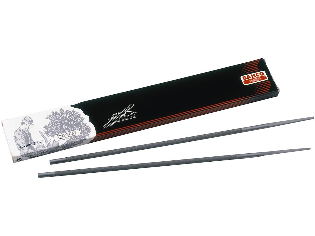 Kædesavfil 4,8 mm pk. m/6 stk. Bahco