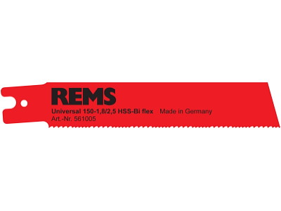 REMS rør-bajonetsavklinge uni 150-1,8/2,5 5/pk