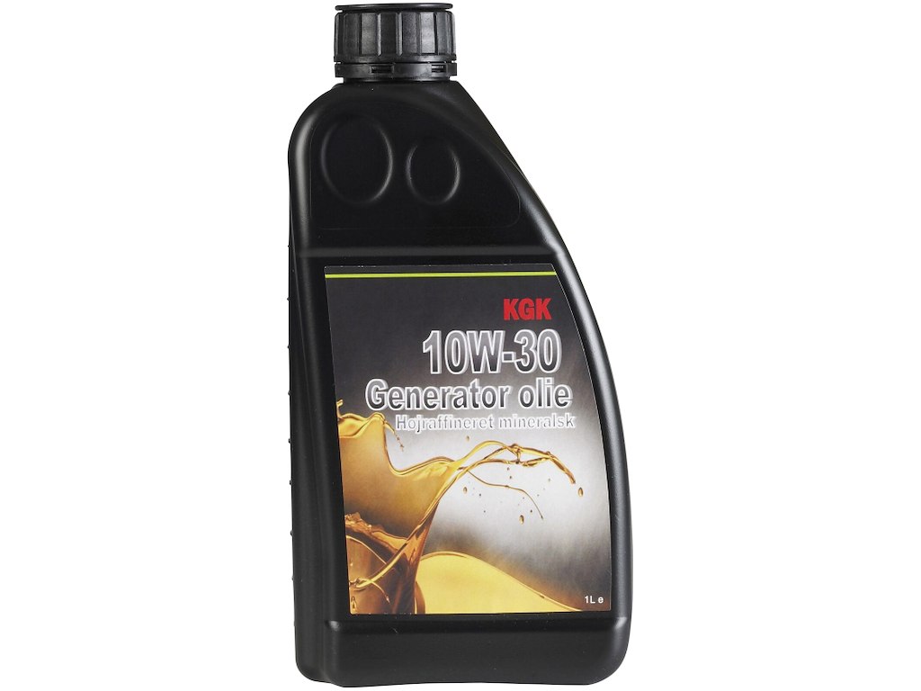 Olie t/generatorer 10W-30 1 ltr KGK