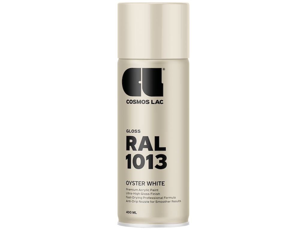 Cosmos spraymaling RAL1013 Oyster White 400ml