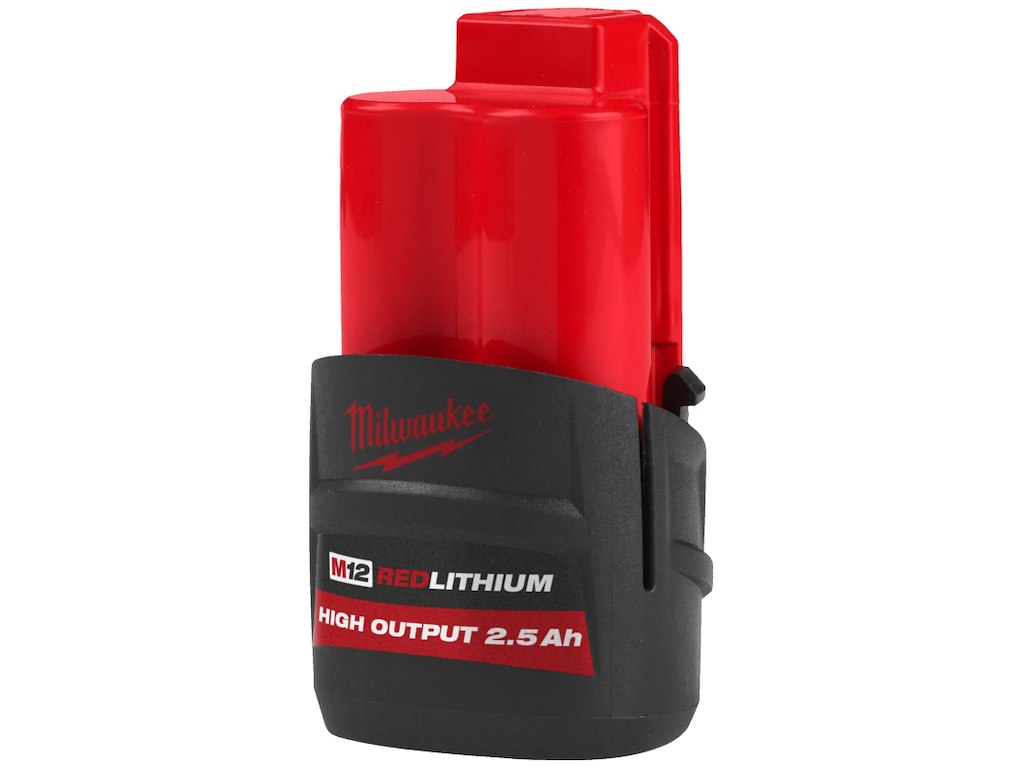 Batteri 12V/2,5Ah High Output Li-ion M12 HB2.5 Milwaukee