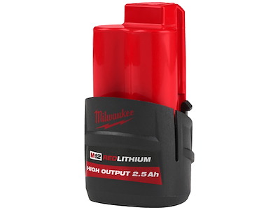 Batteri 12V/2,5Ah High Output Li-ion M12 HB2.5 Milwaukee