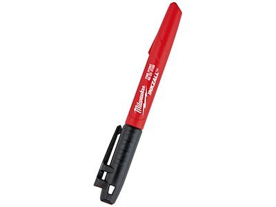 Inkzall speedmarker, fin spids, sort Milwaukee