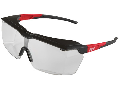 Milwaukee Sikkerhedsbrille/overbrille, klar polycarbonat