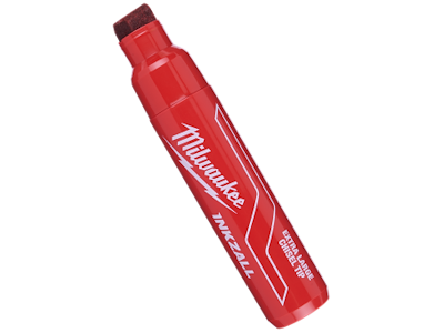 Inkzall speedmarker, 14,5mm XL mejselspids, rød Milwaukee