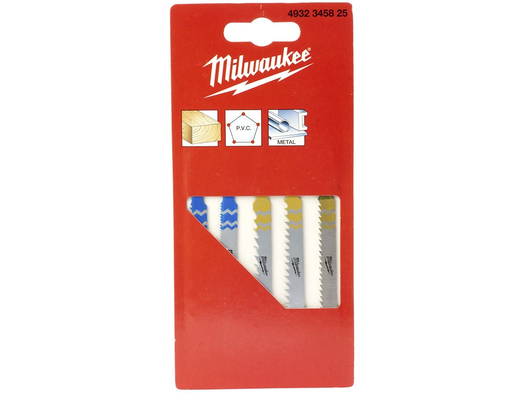 Stiksavblad sortiment 5stk Milwaukee