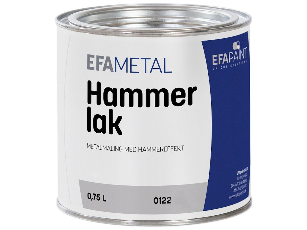 Hammerlak 0122 Grå 3/4 ltr. EFApaint