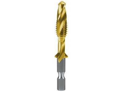 Ruko Kombitap lang HSS-TiN 1/4"bit-skaft M6