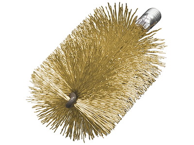 Lessmann Rørrensebørste 150×100×28mm 0,25mm messing 1/2"