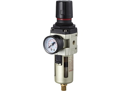 Filterregulator 1/4" 0-10bar m/manometer Flowconcept