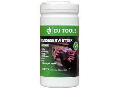 DJ TOOLS renseservietter 80 stk.
