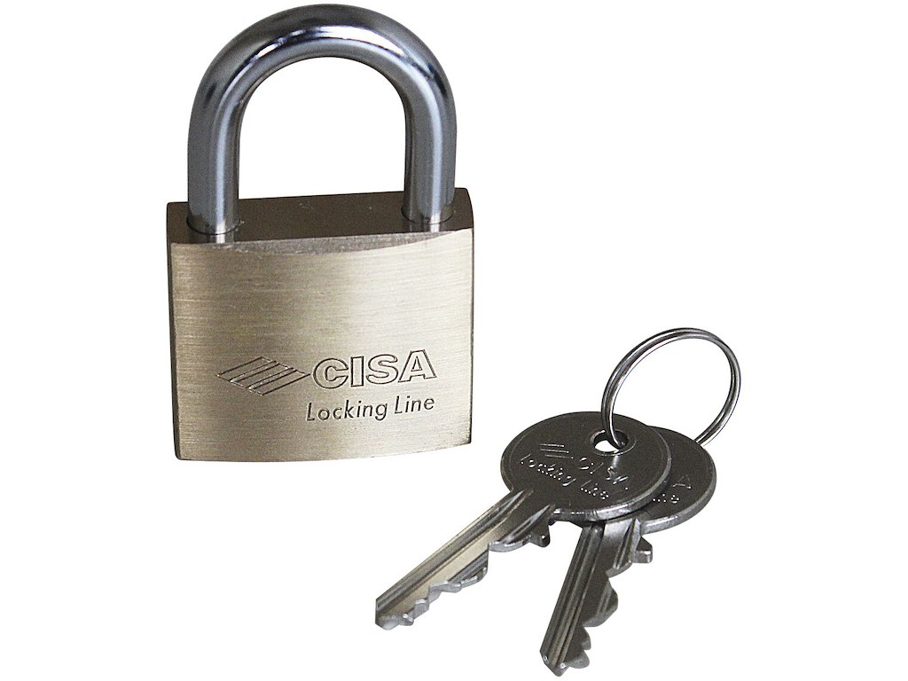 Cisa hængelås 21010 40 mm (6,3mm bøjle)