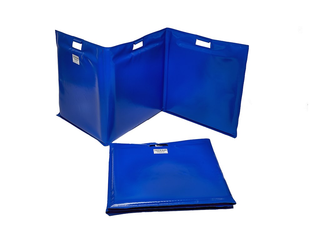 Ocean Liggeunderlag 2000x600mm Blå foldbart