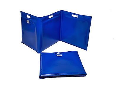 Ocean Liggeunderlag 2000x600mm Blå foldbart