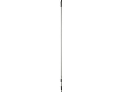 Teleskopskaft m/klik, ø29×1490-4000 mm, alu/grå, Vikan