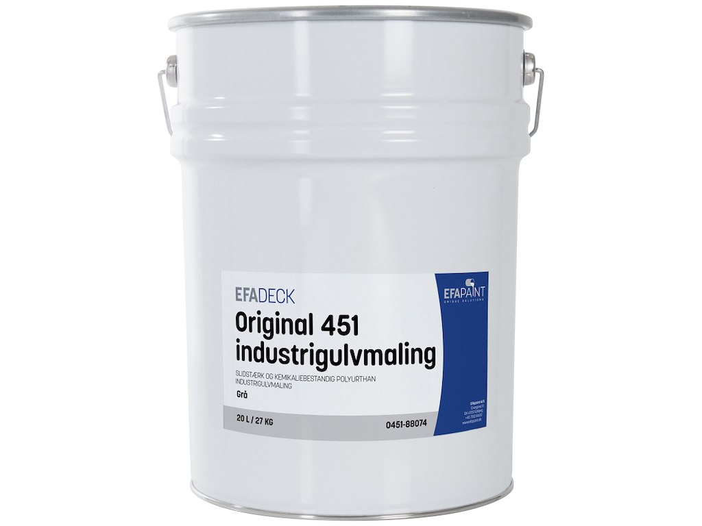 EFAdeck Original 451 industrigulvmaling grå 20 ltr.