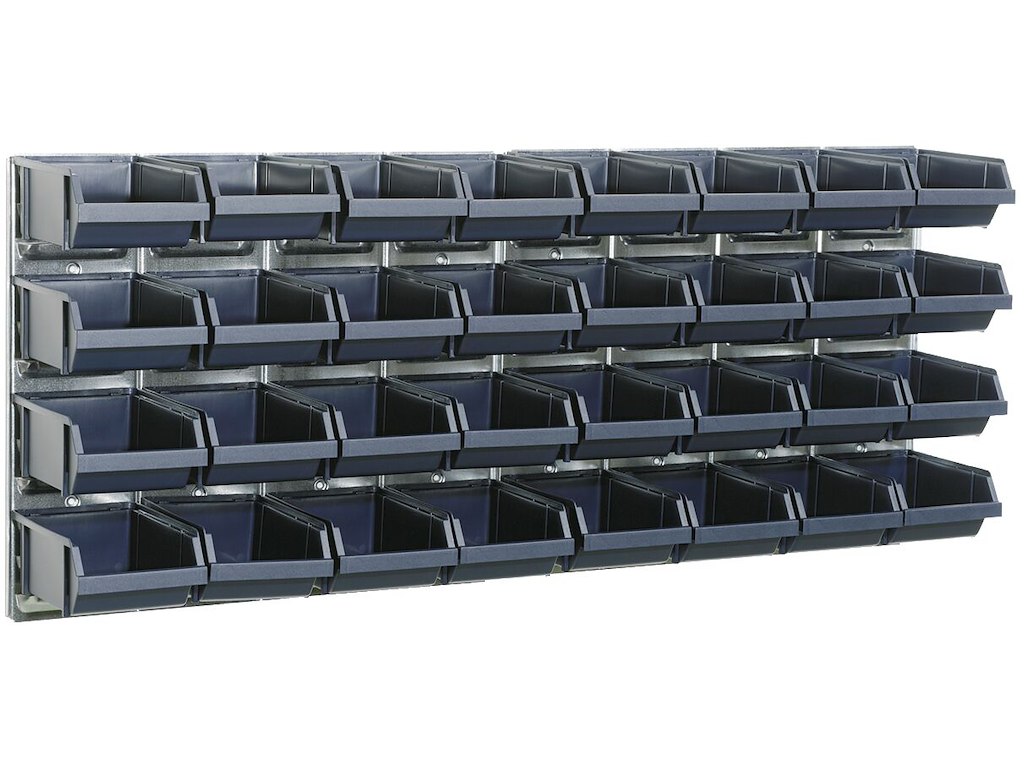 Vægpanel x 2/3-160 m/32 kasser Raaco