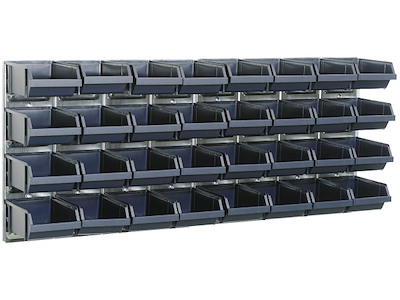Vægpanel x 2/3-160 m/32 kasser Raaco