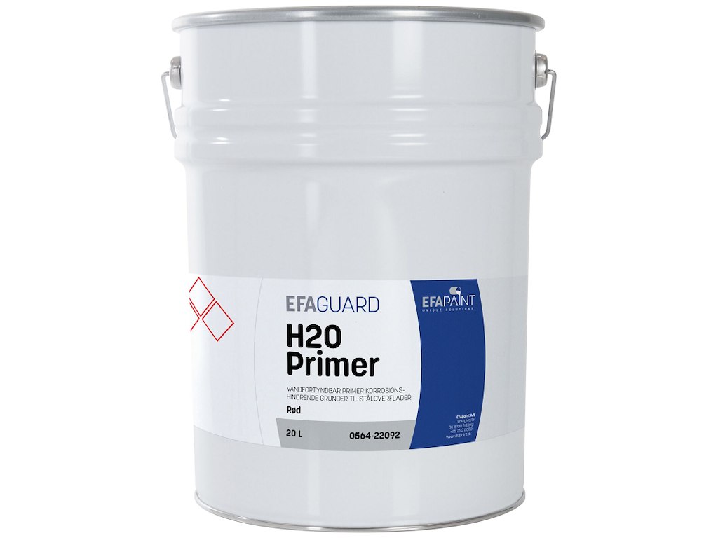 H2O primer 0564 Rød 20 ltr. EFApaint