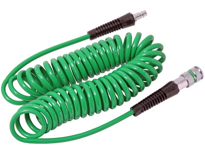 DJ TOOLS spiralslange PU 5×8 mm, 4 mtr.