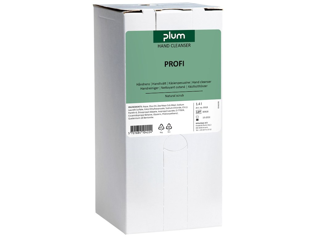 Plum Profi håndrens 1,4 ltr bag-in-box