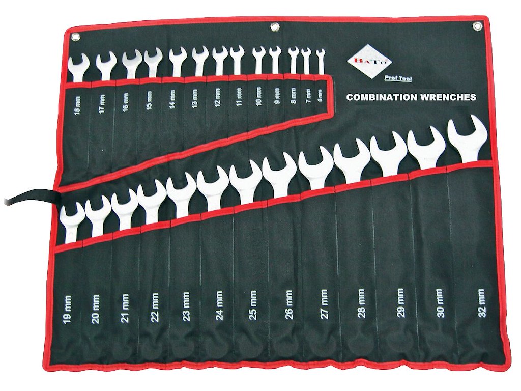 Ringgaffelnøglesæt 6-32 mm B-CW2498 Bato