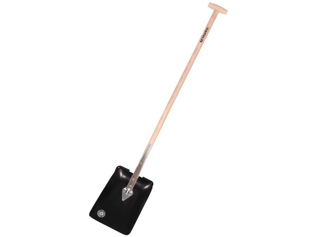 Galax graveskovl 32x23 cm m/tråd pudset skaft