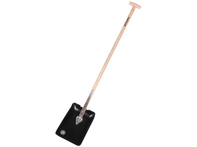 Galax graveskovl 32x23 cm m/tråd pudset skaft