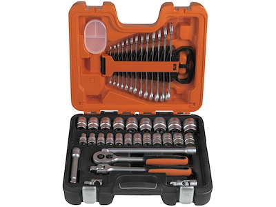 Topnøglesæt mm 1/2" firk. S400 Bahco