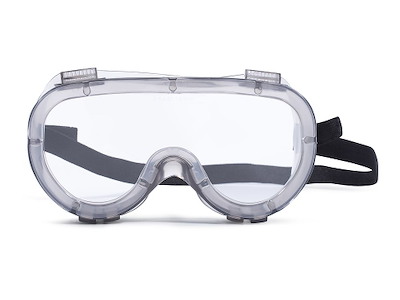 Zekler 44 Google sikkerhedsbrille, Klar HC/AF