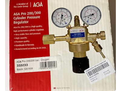 Regulator Pro 200 bar oxygen