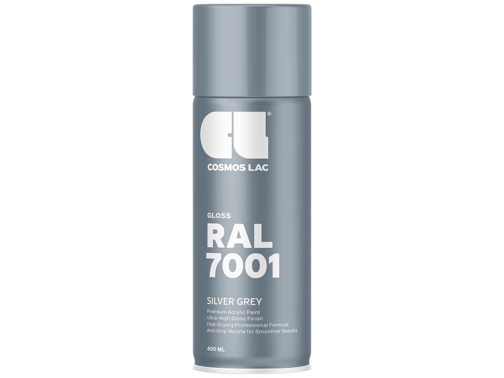 Cosmos spraymaling RAL7001 Silver Grey 400ml