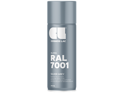 Cosmos spraymaling RAL7001 Silver Grey 400ml