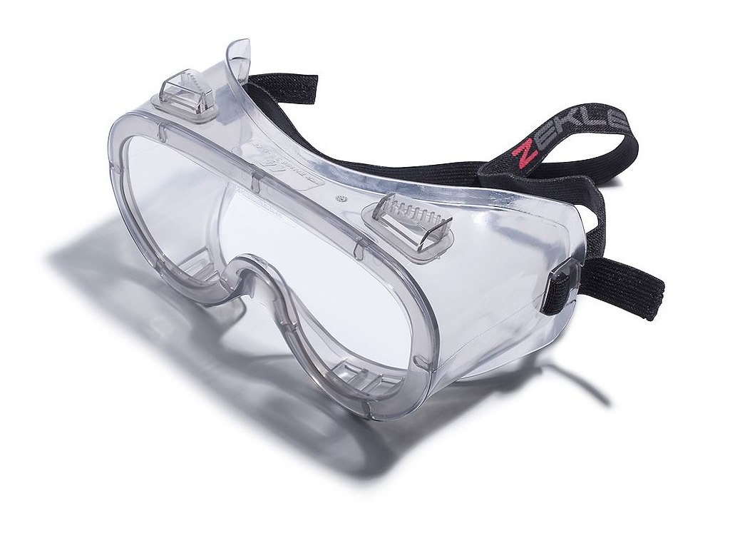 Zekler 44 Google sikkerhedsbrille, Klar HC/AF